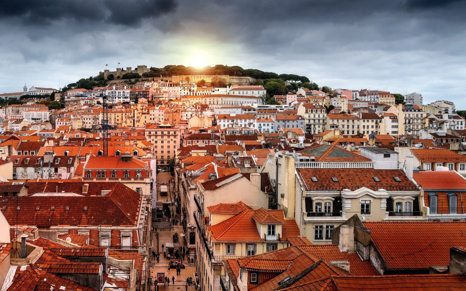 Stadtkern der&nbsp;Alfama in Lissabon